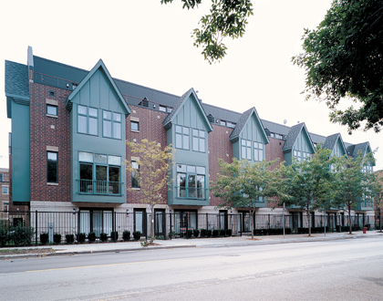 Greenview Place | Townhomes | Main Architecture | Todd Main | Chicago Architect | LEED Architects | AIA | NCARB | Chicago Architects
